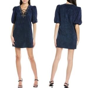 sachin & babi sloane taffeta double-bow pleated colorblock mini dress Sachin & Babi Sloane Taffeta Double-Bow Pleated Colorblock Mini Dress
